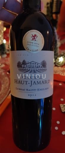 Bordeaux Lussac-Saint-Émilion Château Haut-Jamard 2014