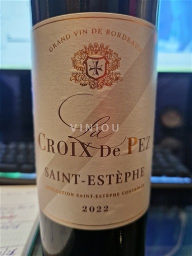 Vinuri Rouge sec La Croix de Pez 2022 Franța Bordeaux Saint-Estèphe AOC