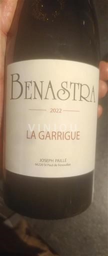 Roussillon Côtes du Roussillon Domaine Benastra La Garrigue 2022