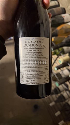 Vallée du Rhône Domaine Seigneur Laudun 2016