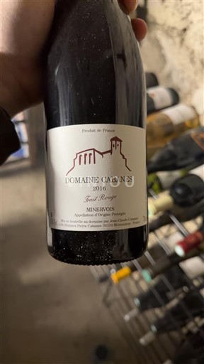 Langvedok Minervois Domaine Cabanes Font Rouge 2018