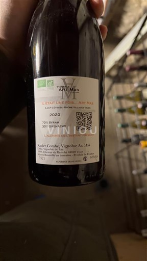 Languedoc in Roussillon Côtes du Brian Art Mas Il Était Une Fois 2020