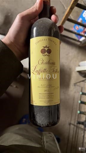 Sudoeste Madiran Château Laffitte-Teston Vieilles Vignes 2012