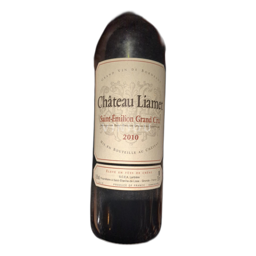 Vin Rouge sec Château Liamet 2010 France Bordeaux Saint-Émilion Grand Cru AOC
