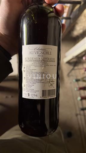 Burdeos Bordeaux superior Château Au Vignoble 2011