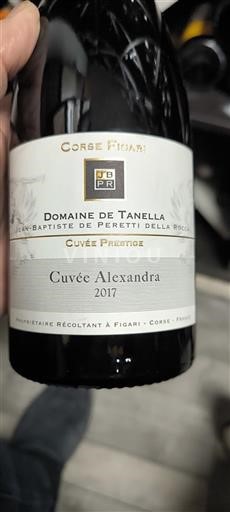 Corse Figari Domaine Tanella Alexandra 2017