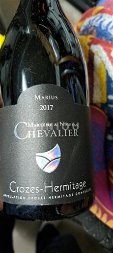 Rona dolina Crozes-hermitage Marlène & Nicolas Chevalier Marius 2017
