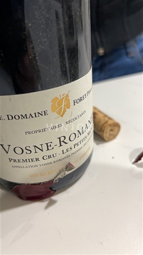 Bourgogne Vosne-romanée Premier Cru Domaine Forey Père & Fils Les Petits Monts 2018