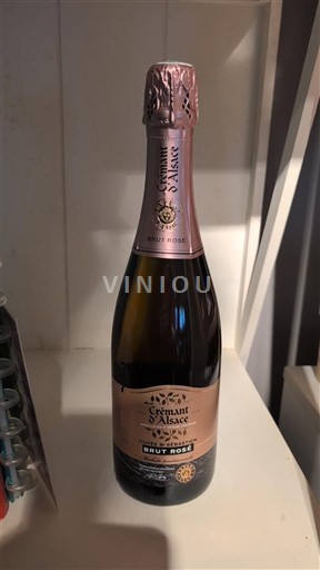 Alsace Crémant d'Alsace Wolfberger Brut Rosé Non-Vintage