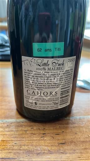 South West Cahors Little Fuck 2023