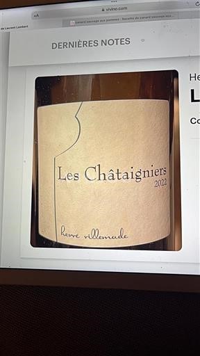 Thung lũng sông Loire Cheverny Hervé Villemade Les Châtaigniers 2022