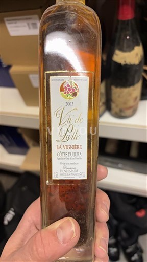 Jura Côtes du Jura La Vignière 2003