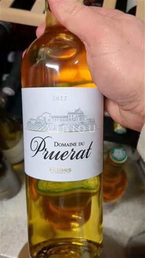 Burdeos Primeras Colinas de Burdeos Domaine Pruerat Fermis 2022