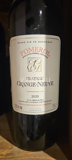 Burdeos Pomerol Château Grange-Neuve 2020