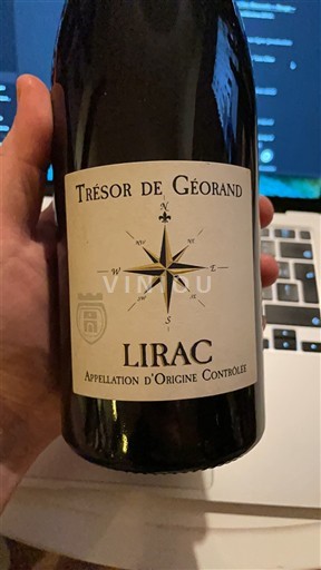 Rhônen laakso Lirac Trésor de Géorand Ei vuosikertaa