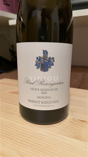 Štajerska Južna Štajerska DAC Weingut Kodolitsch Ried Rosengarten Gelber Muskateller Monopol 2024
