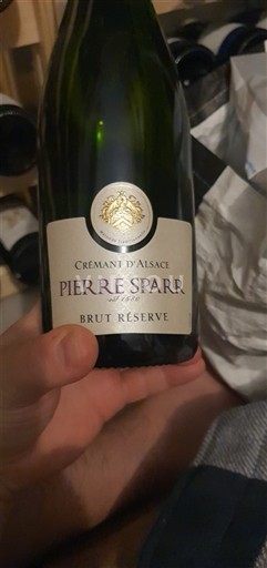 Alsace Crémant d'Alsace Pierre Sparr Brut Réserve Không niên vụ