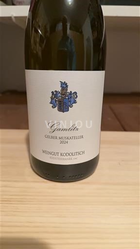 Štajerska Južna Štajerska DAC Weingut Kodolitsch Gamlitz Gelber Muskateller 2024