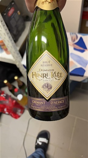 Alsazia Crémant d'Alsazia Domaine Henri Klée Brut Réserve Senza annata