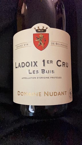 Burgundija Ladoix Premier Cru Domaine Nudant Les Buis 2021