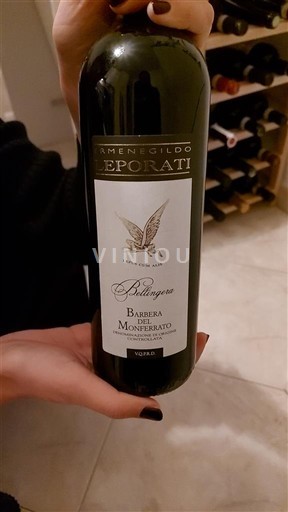 Piemonte Barbera del Monferrato Ermenegildo Leporati Bellingera 2020