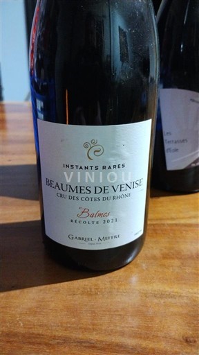 Vale do Ródano Beaumes de Venise Gabriel Meffre Instants Rares Baltazar 2021