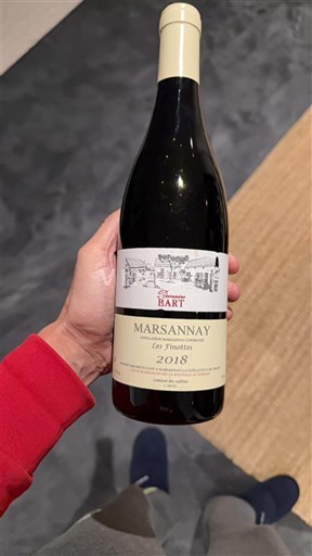 Burgundsko Marsannay Domaine Bart Les Favières 2018
