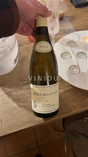 Vinos Blanc sec Domaine Michel Bouzereau & Fils 2022 Francia Borgoña Meursault AOC