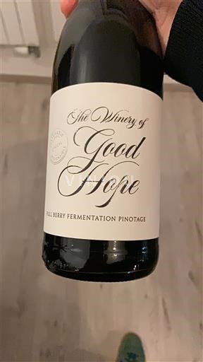 Vùng ven biển Stellenbosch The Winery of Good Hope Full Berry Fermentation Pinotage 2023