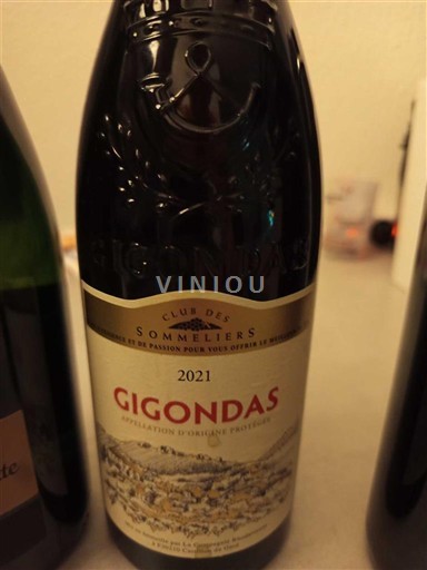 Rona dolina Gigondas Club des Sommeliers 2021
