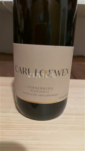 Mosel Moselle Carl Loewen Herrenberg Kabinett Không niên vụ