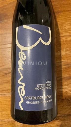Württemberg Không được chỉ định Beurer Stettener Mönchberg 2013