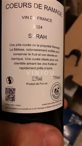 Sudoeste Não especificado Coeurs de Ramage 2024