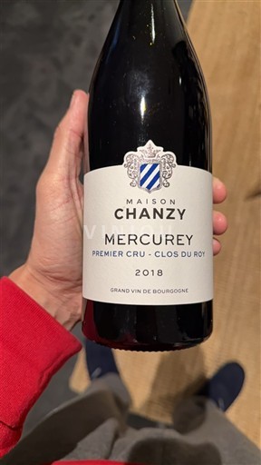 Burgundija Mercurey Premier Cru Maison Chanzy Clos du Roy 2018