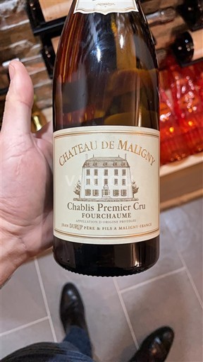 Burgundi Chablis Premier Cru Château Maligny Fourchaume Ei vuosikertaa