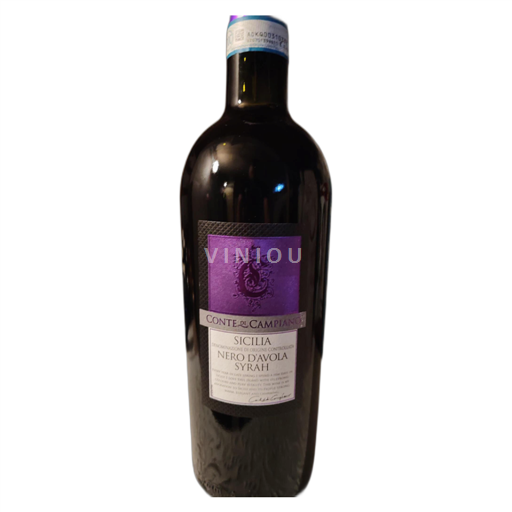 Sicilia Non Specificato Conte di Campiano Nero d'Avola Syrah Senza annata