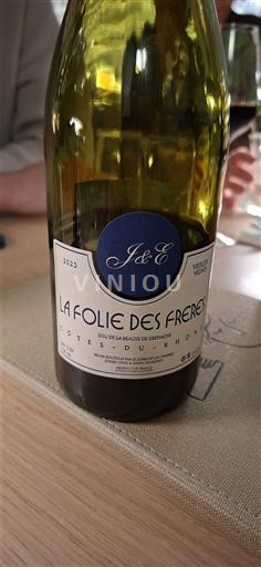 Jugozahod Côtes de Gascogne La Folie des Frères 2023