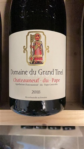 Valle del Ródano Châteauneuf-du-Pape. Domaine Grand Tinel 2018