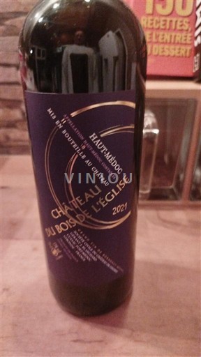 Bordeaux Haut-Médoc Château Bois de l'Église 2021