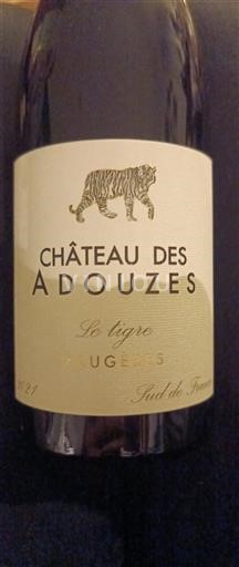 Langvedok Faugères Château S Adouzes Le Tigre 2021