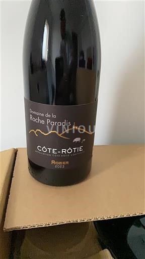 Rhône Valley Côte-Rôtie Domaine La Roche Paradis Rozier 2023