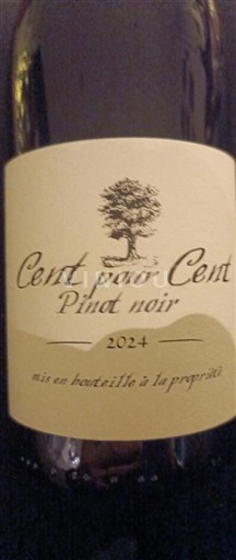 Burgundy Cent pour Cent Pinot noir 2024