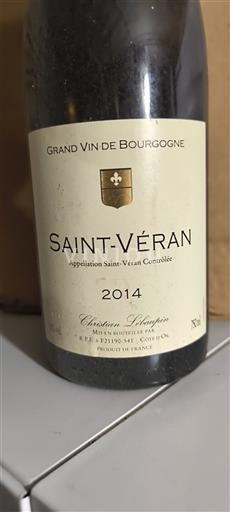 Burgundija Saint-Véran Christian Thauvin 2014