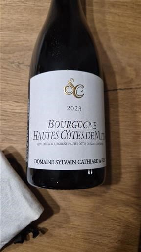 Borgogna Hautes Côtes de Nuits Domaine Sylvain Cathiard 2023 2023
