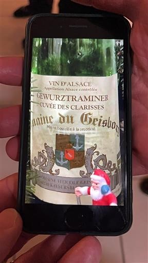 Alsace Domaine Grésbois des Clarisses 1979