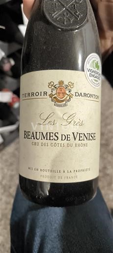 Vale do Ródano Beaumes de Venise Terroir Daronton Les Grès 2019