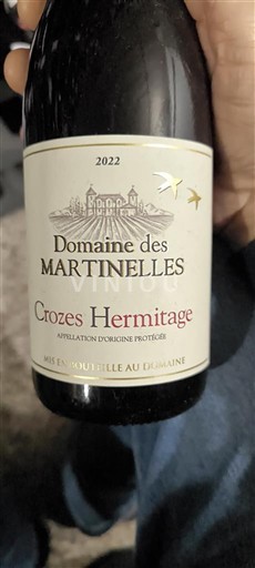 Rona dolina Crozes-hermitage Domaine S Martinelles 2022