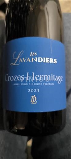 Rhônen laakso Crozes-Hermitage Les Lavandiers 2021