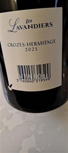 Thung lũng Rhône Crozes-hermitage Les Lavandiers 2021