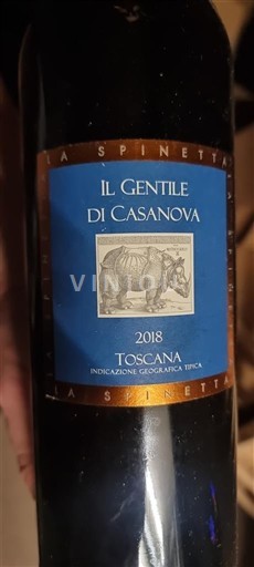 Toscana La Spinetta Il Gentile di Casanova 2018